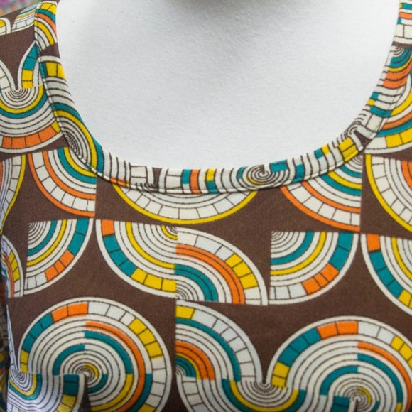 Psychedelic Long Sleeve Retro Shirt - Picture 2 of 3